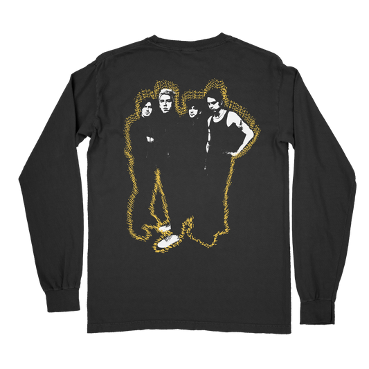Band Photo Long Sleeve Shirt, Black