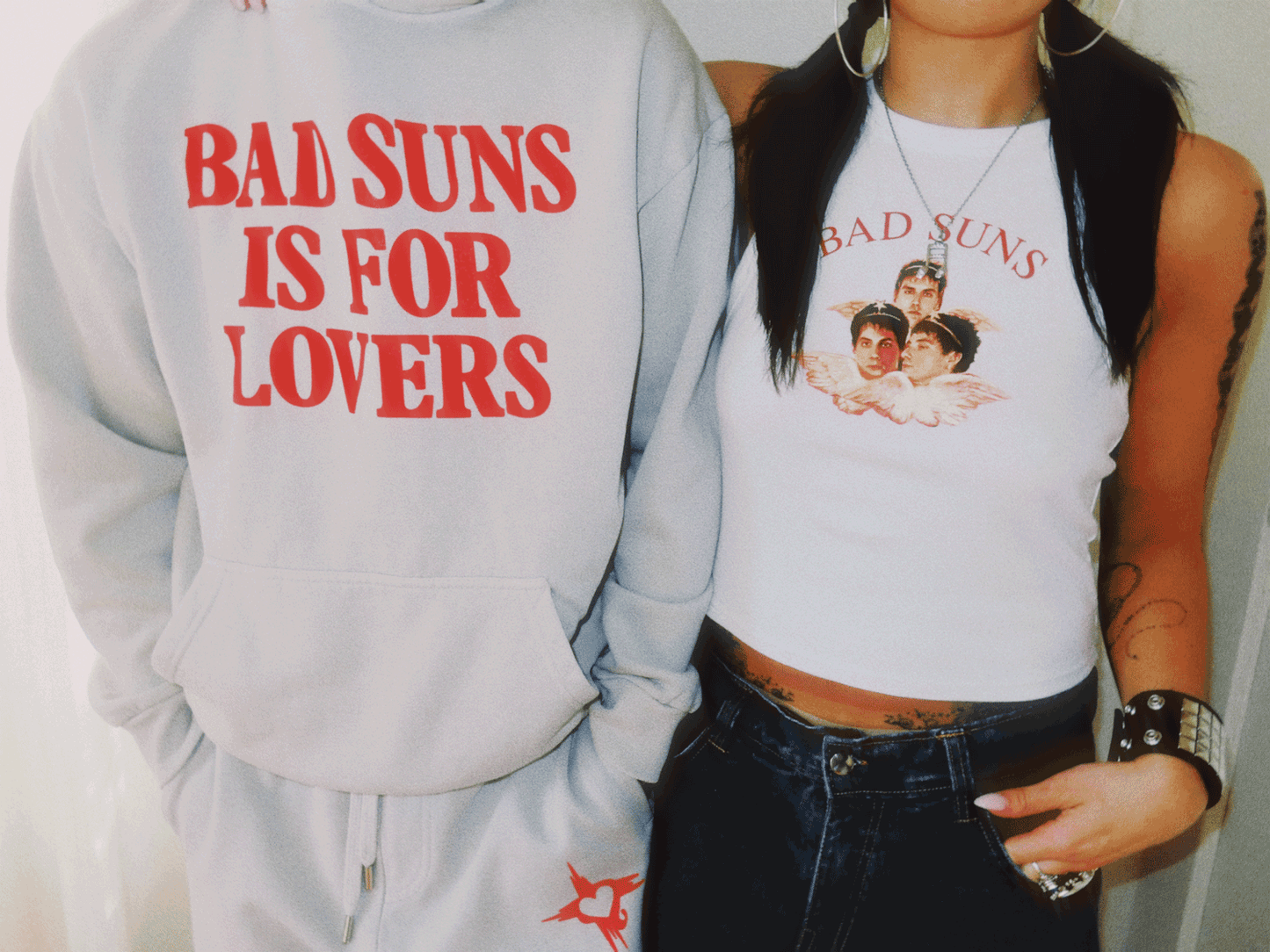 Baby Angels Cropped Tank