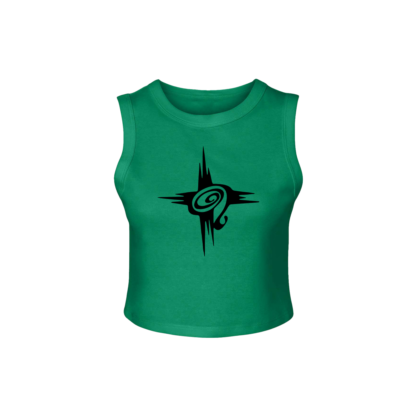 Accelerator Green Crop Tank
