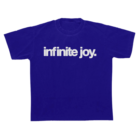Infinite Joy Tee, Blue