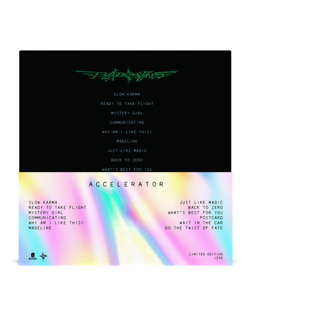 Accelerator LP - Holographic Screenprinted Cover (Limited Edition)