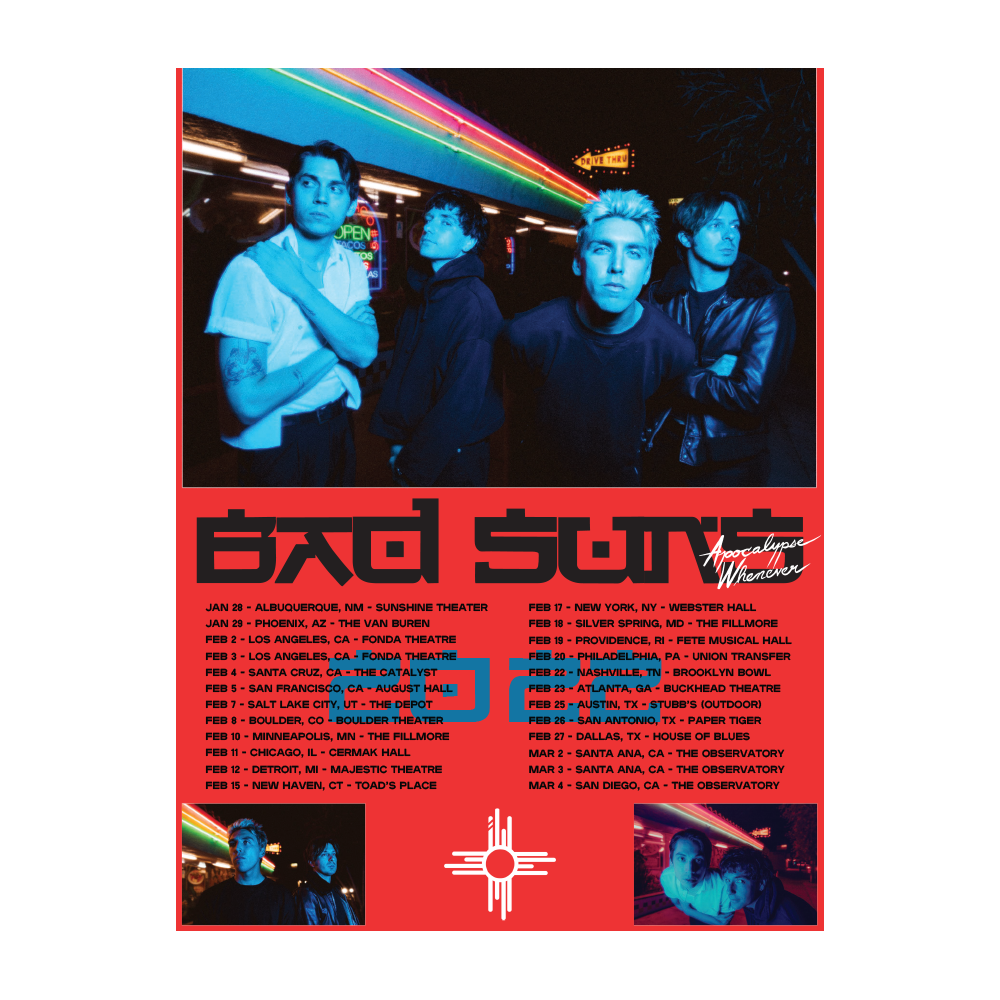 Apocalypse Whenever Tour Poster