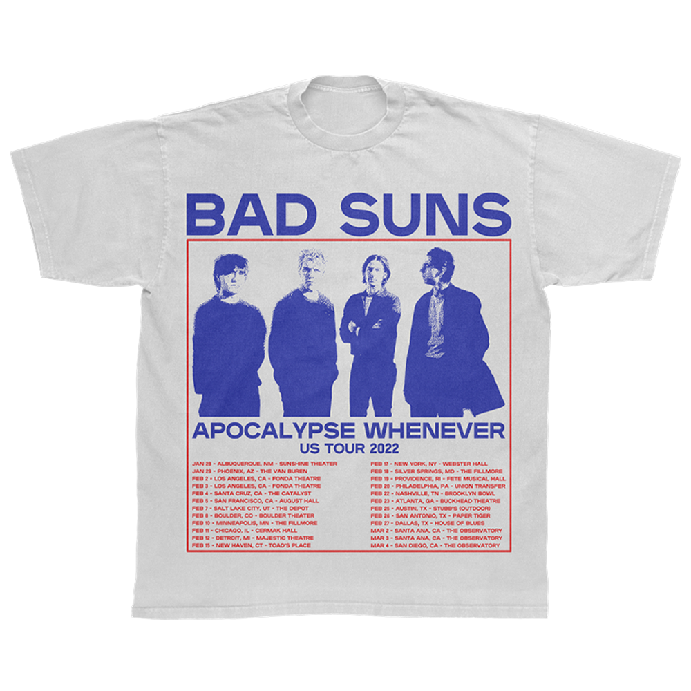 Apocalypse Whenever Tour 2022 Tee, White