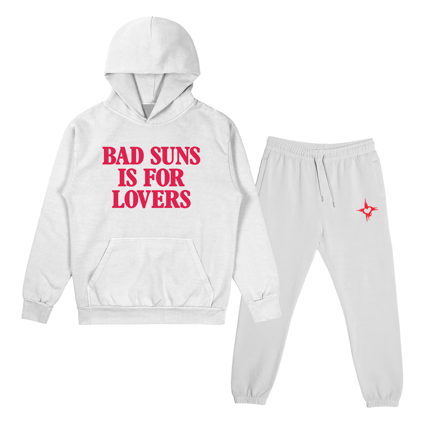 Bad Suns Is For Lovers Hoodie + Sweatpants Set