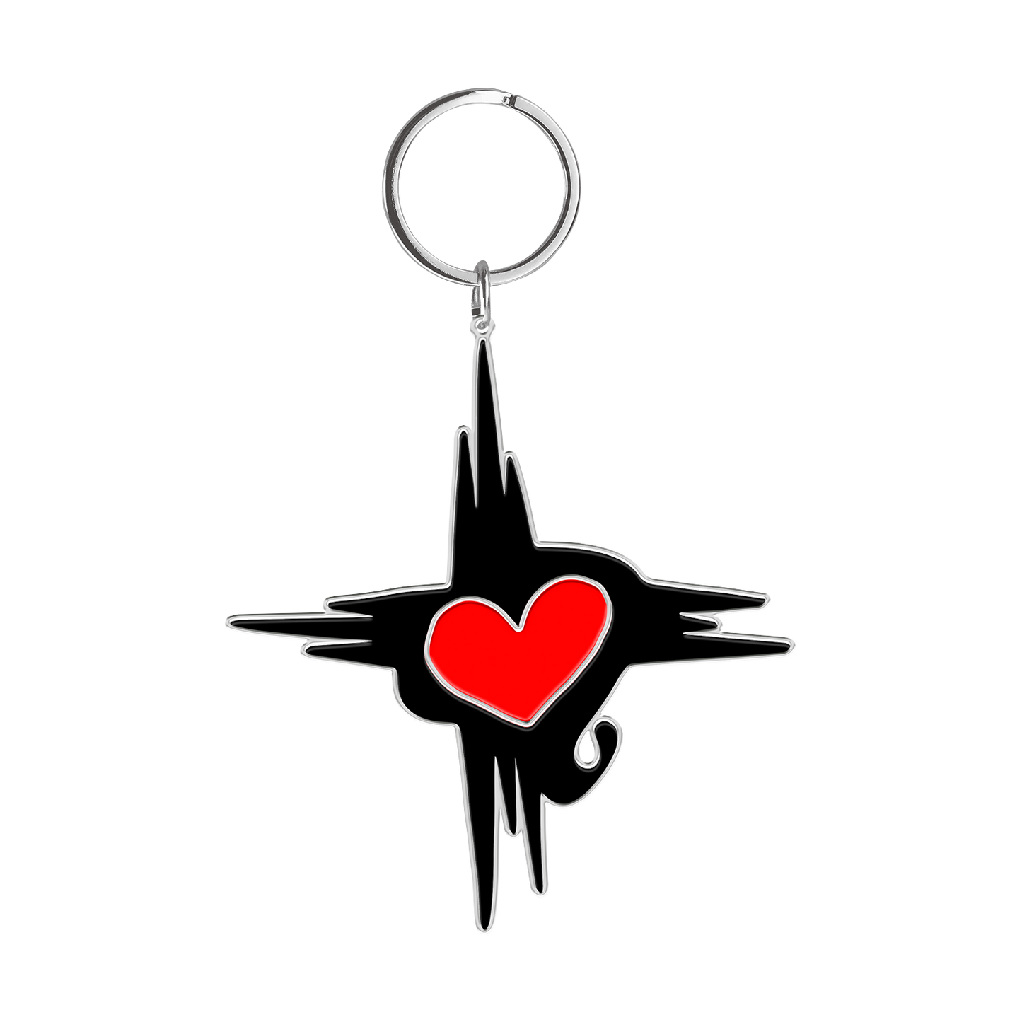 Bad Suns Heart Symbol Keychain