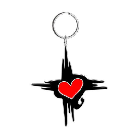 Bad Suns Heart Symbol Keychain