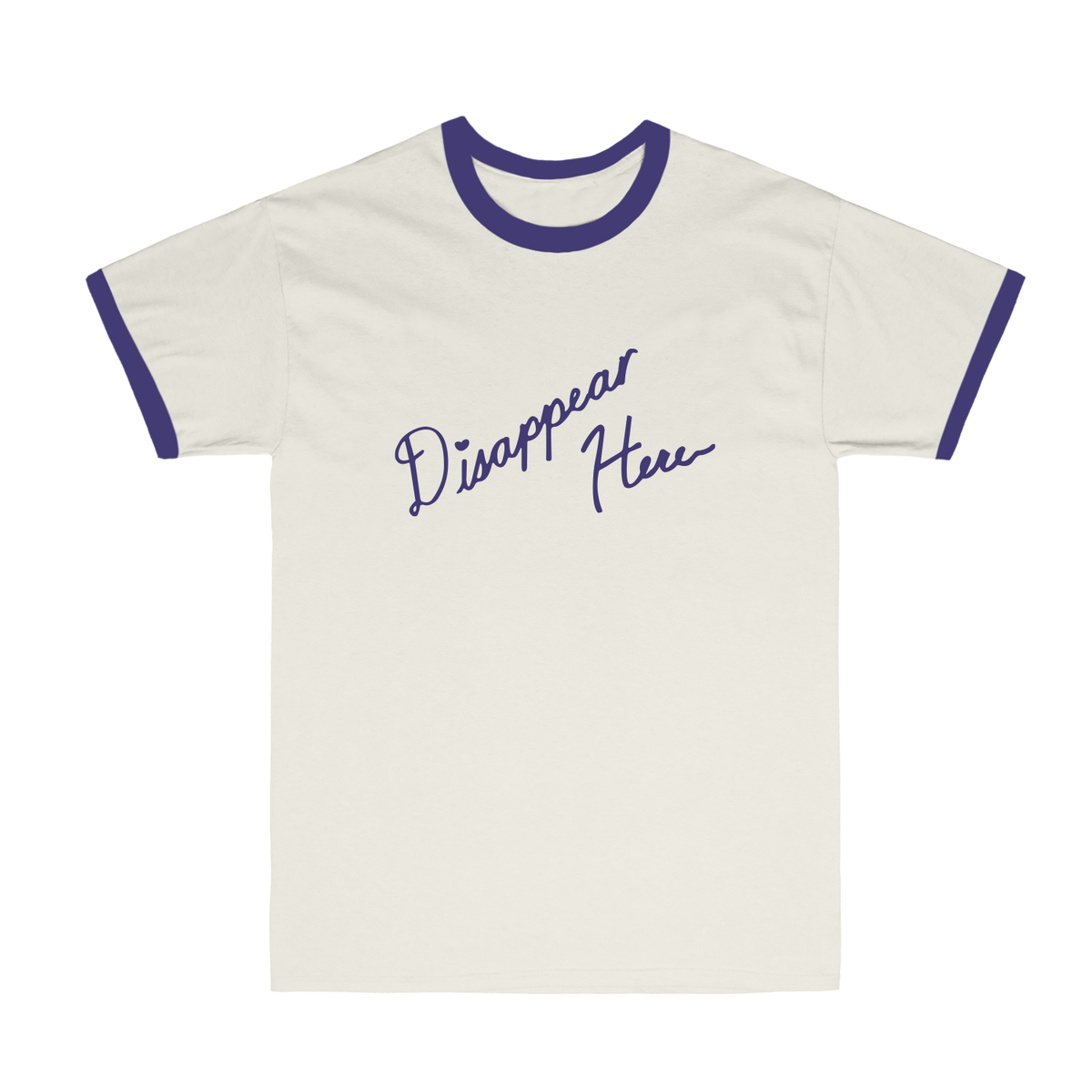 Disappear Here Ringer Tee