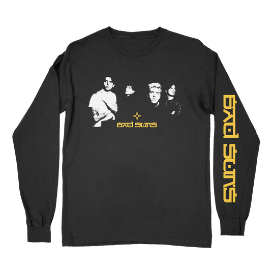Band Photo Long Sleeve Shirt, Black